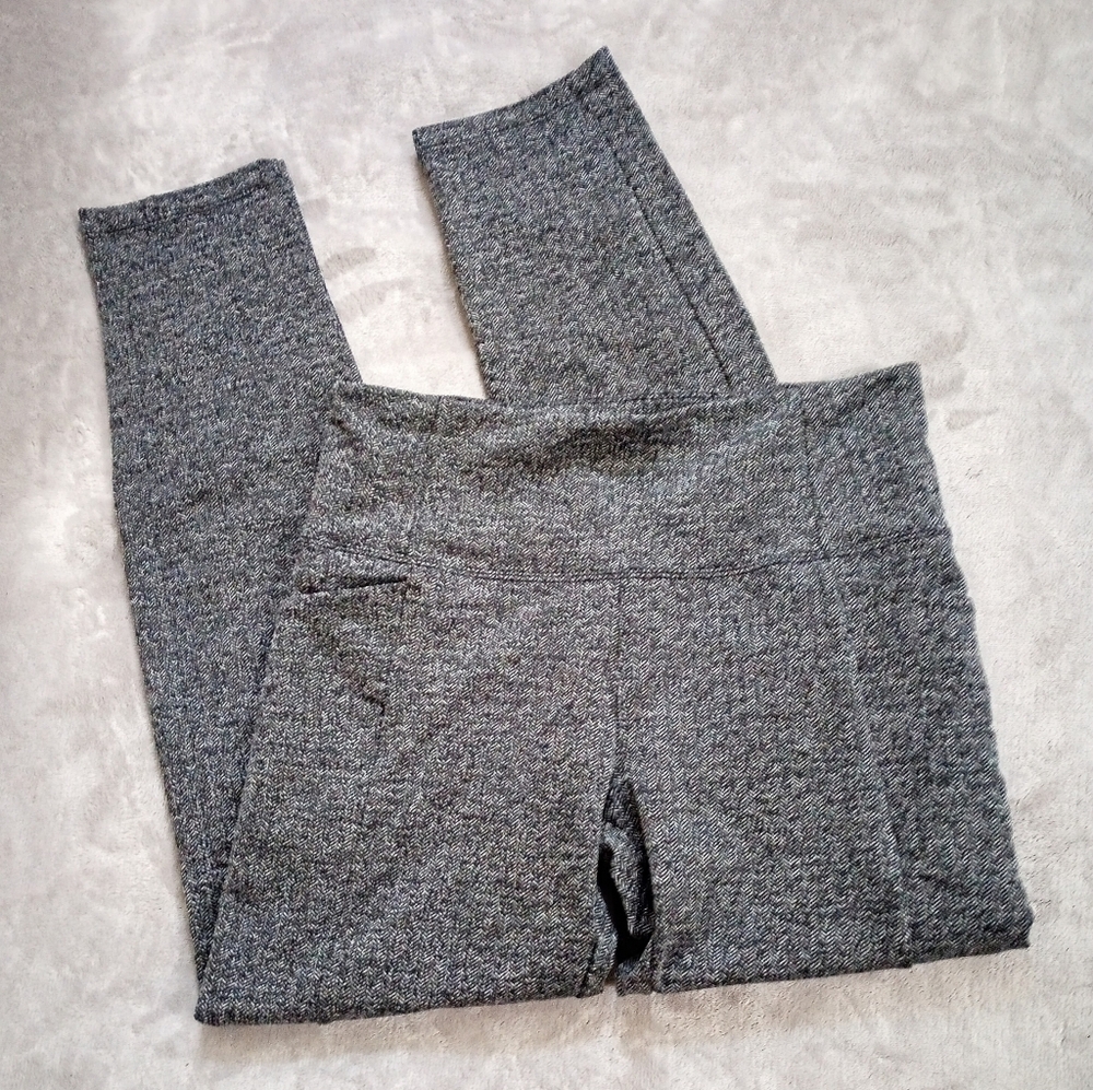 Athleta Herringbone Mercer Tights Leggings Travel Pant S